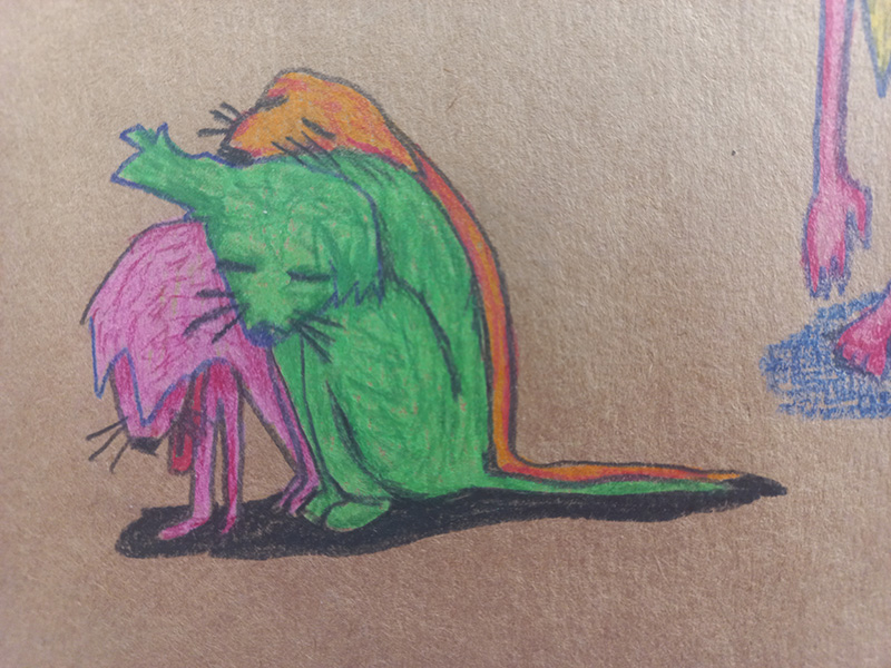 TRISTEZA GRUPAL INTRESPECIE